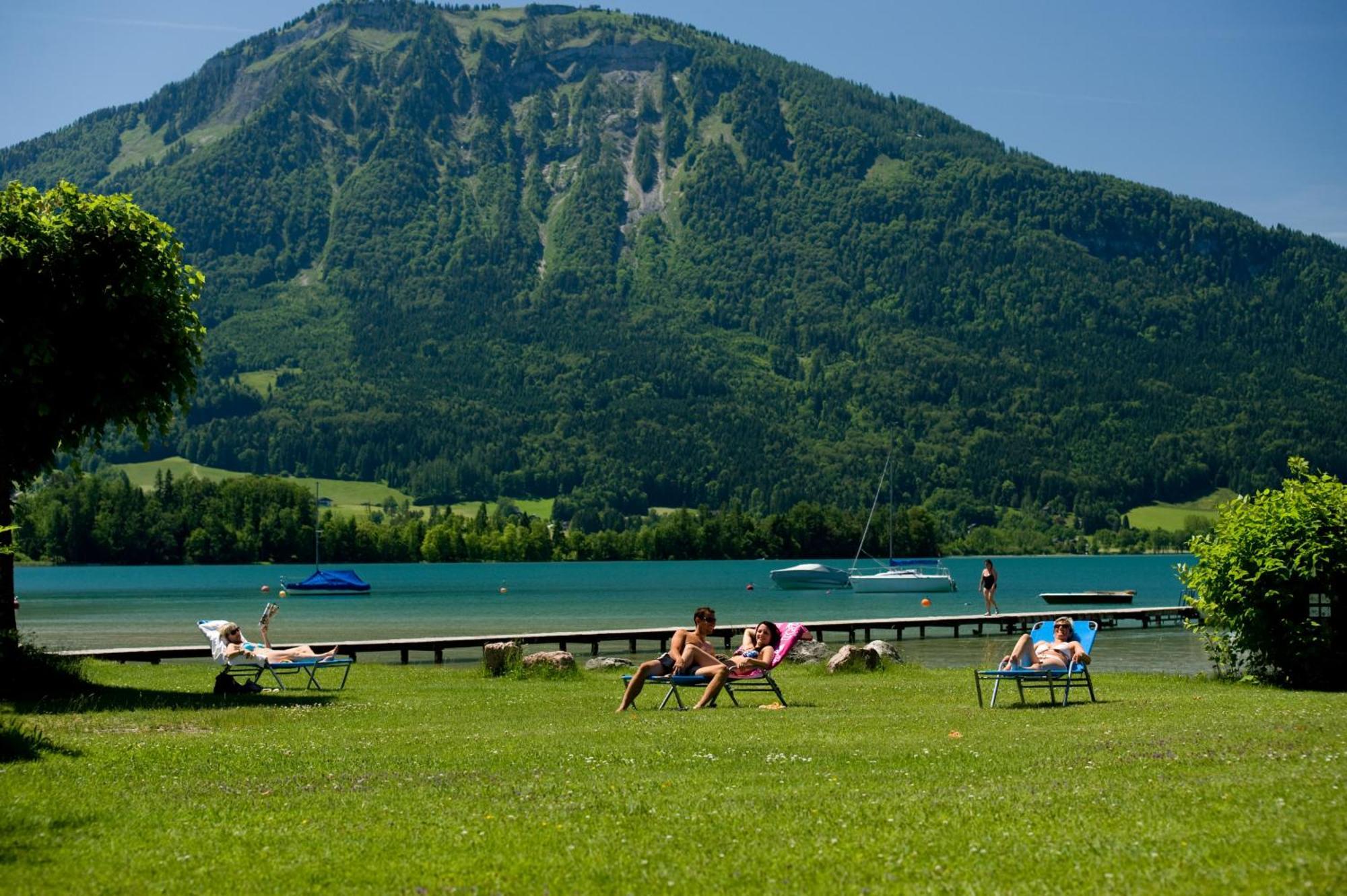 Hotel Buerglstein Saint Wolfgang Esterno foto